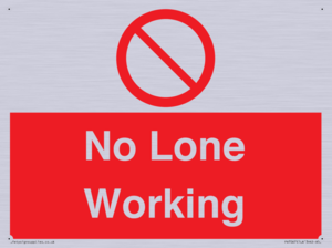 No Lone Working